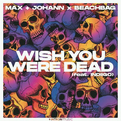Max + Johann, Beachbag, indiigo - Wish You Were Dead